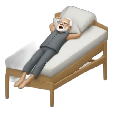 Modi throwing sleeper sticker