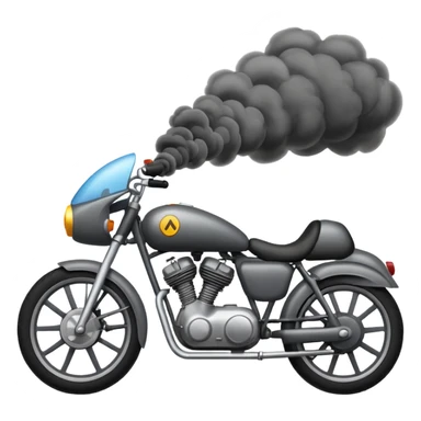 vehile pollution bike or car or lorry sticker