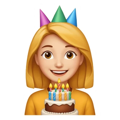 Soma Mona Happy Birthday  sticker