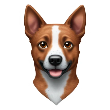 Red heeler sticker