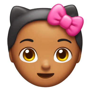 Tanned hello kitty sticker