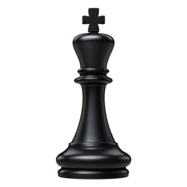 black chess pieces, queen pieces sticker