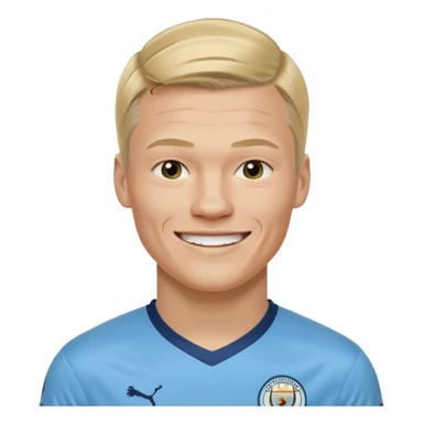 Erling Haaland Manchester City sticker