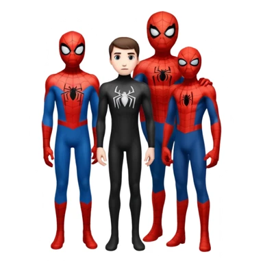 minecraft, Enderman,Herobrine spider-man sticker