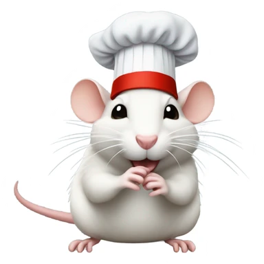 Rat chef kiss sticker
