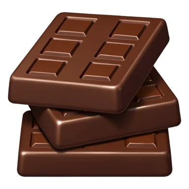 un réseau avec plusieurs chocolats reliés  sticker