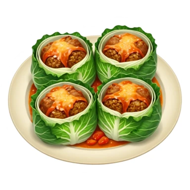 romanian dish cabbage rolls with meat emoji sticker