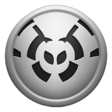 Un logo blanco y negro que diga Sleazyy  sticker