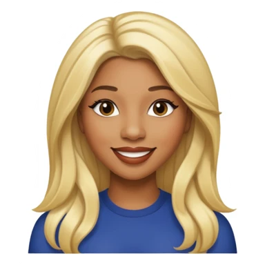 Victoria Monét, R&B Singer with long blonde hair sticker