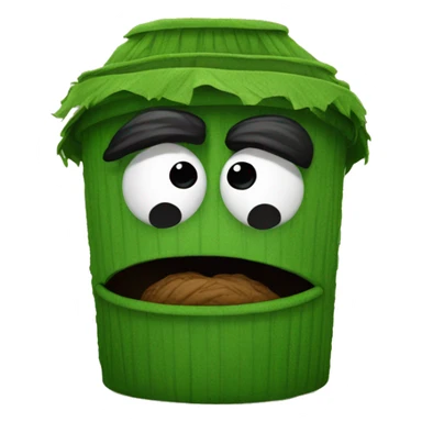 oscar the grouch sticker