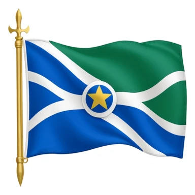 Crie um emoji da bandeira do estado do Paraná que fica no Pais Brasil sticker