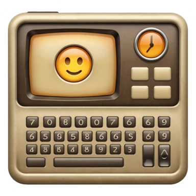 1940s computer sticker