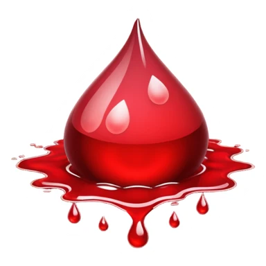 alot of blood drop sticker