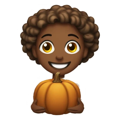 Happy Thanksgiving card sticker