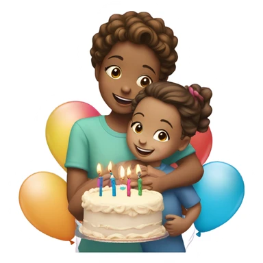 Thank you mommy for lil sister , birthday  sticker
