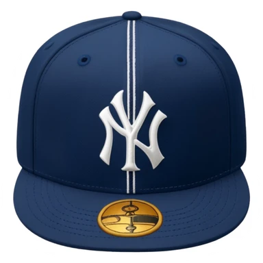 Brimless new york Yankee cap sticker
