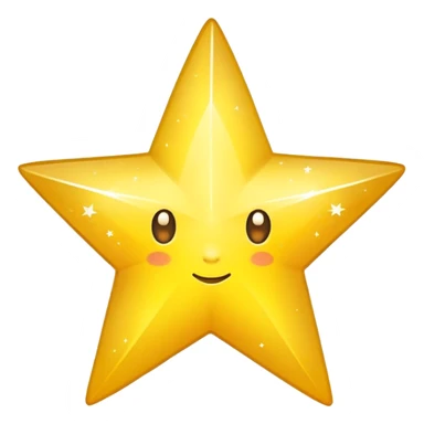bright star sticker