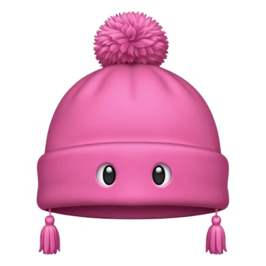 gorro de  egresados color rosa sticker