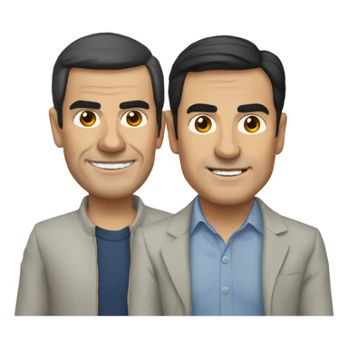 Pedro Sánchez y Pablo motos  sticker