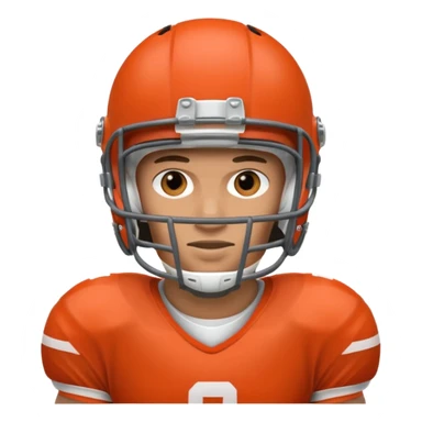 american football player sticker