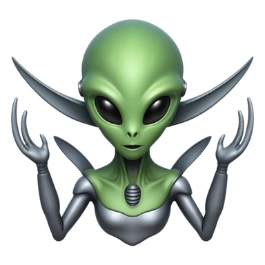 Outter space alien armada space background sticker