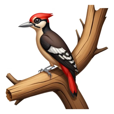 Woodpecker sticker