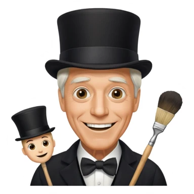 Dick Van Dyke chimney sweep  for discord  sticker
