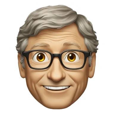 bill gates sticker