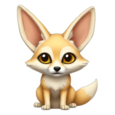 Fennec fox sticker