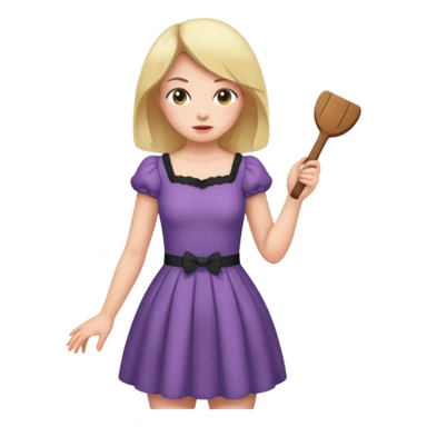 A girl spanking her butt sticker