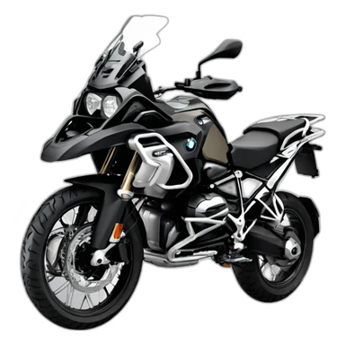 moto bmw r1250gs triple black sticker