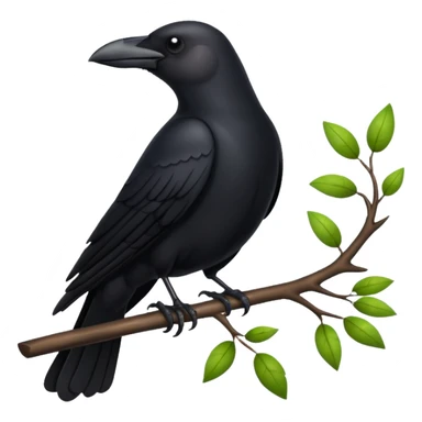 Black Crow sticker