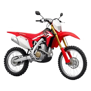 Honda CRF (Dirtbike) - Honda CRF250R (Model Year: 2022) (Iconic colour: Red) sticker