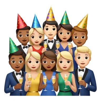 jour de l'an sticker