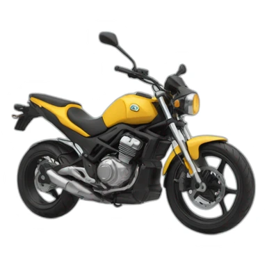 une moto qui fais un weeling sticker