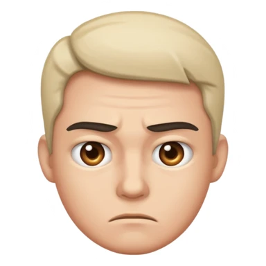 Sign annoyed sticker