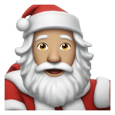 MrBeast as santa claus sticker