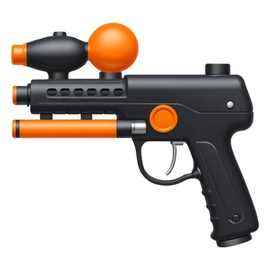 paintball gun sticker