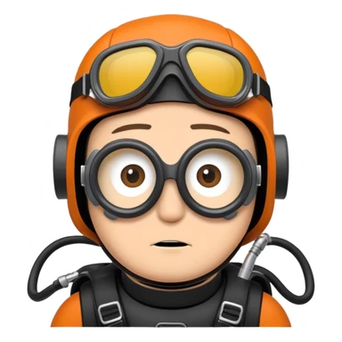 Kenny from South Park scuba diving sticker