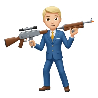 Yodeling mountain climber in Switzerland with a machine gun pointing to the right, full body. in the style of your bleeding skull art make him look like the price is right game sticker