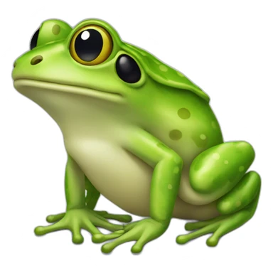 Pepo frog sticker