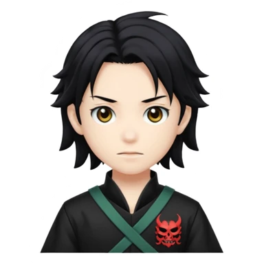 Demon   slayer anime tokito Harsihra sticker