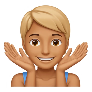 🫱🏼🫲🏼 cover 😁's mouth sticker