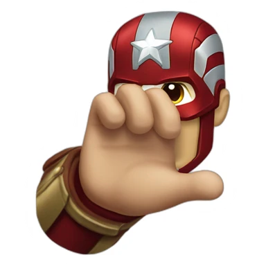 captain-america-emoji-salute sticker