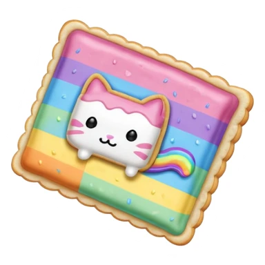 nyan cat poptart sticker