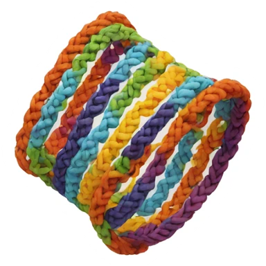 Friendship bracelet sticker
