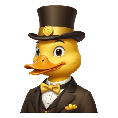 pato millonario sticker