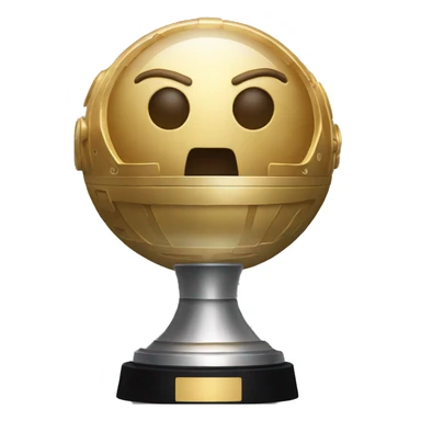 star wars time show trophy for always being right sticker