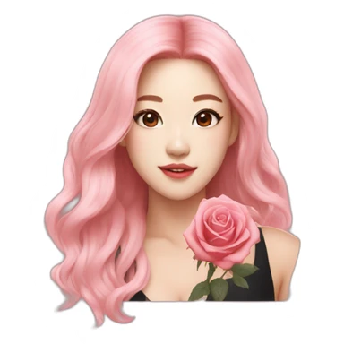 Rosé from blackpink sticker
