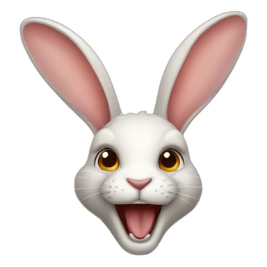 Rampant-rabbit sticker